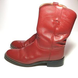 Justin Boots Woman's Classic Western Roper Kipskin